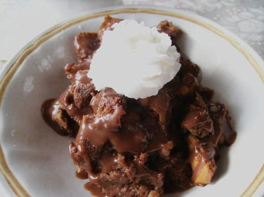 chocolade broodpudding (paula deen)