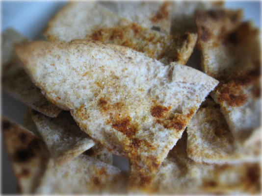 gekruide pita komijn chips