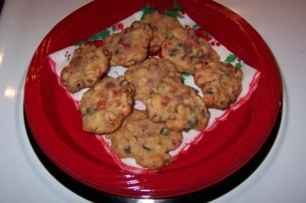 feestelijke fruitcake cookies