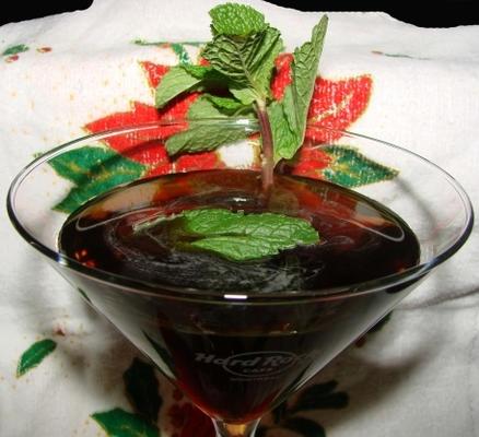 zwarte santa martini