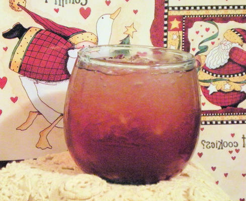 granaatappel en limoencocktails