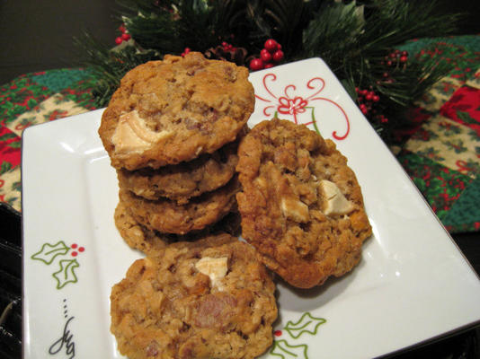 koekjes van havermeel chocoladebrokjes