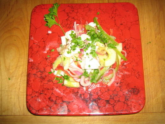 Baltische rand waldorf salade