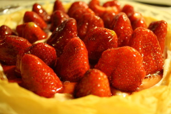 eenvoudig vers fruittaart