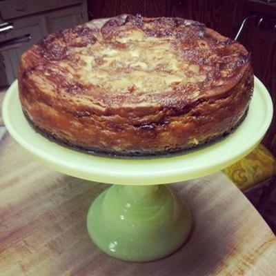 dads caramel apple cheesecake