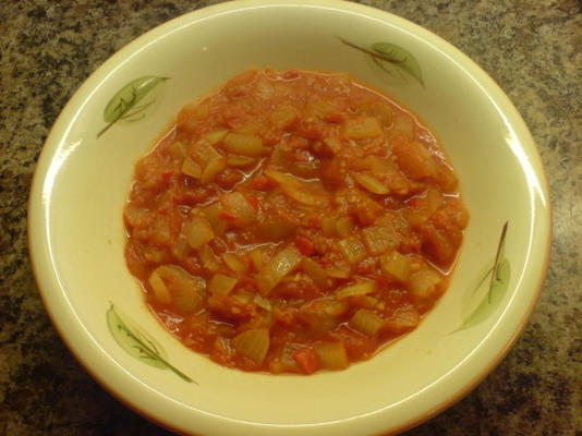 chili tomatensaus / tomatensalsa