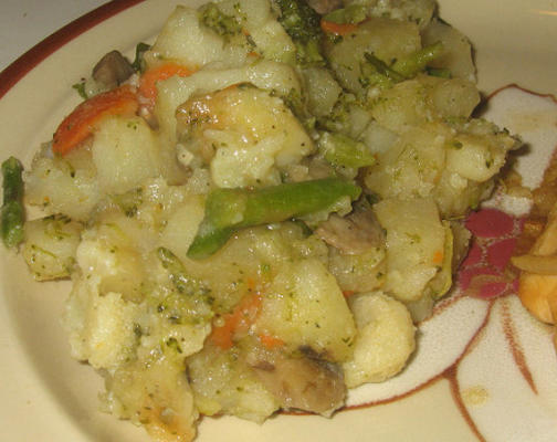 aardappelgroente quilt