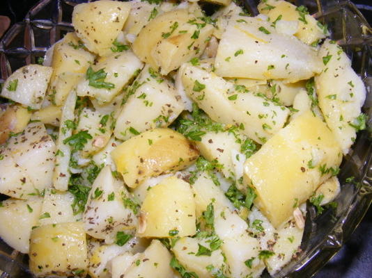 salata pataton - Griekse aardappelsalade