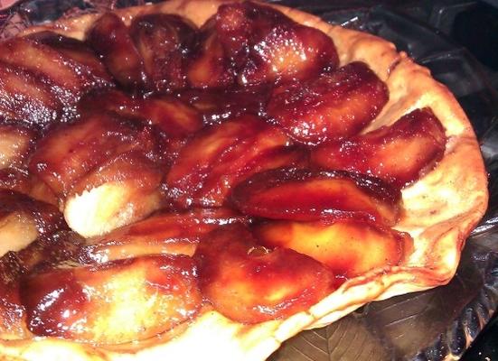 appel en granaatappel scherpe tartin