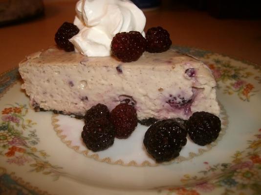 Blackberry cheesecake