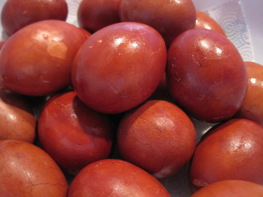 huevos haminados (eieren in sephardische joodse stijl)