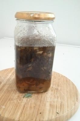 tuin muntgelei met een vleugje knoflook