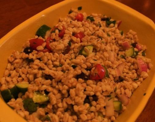 zomer farro (emmer) salade