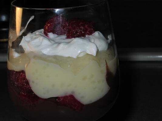 pudding snack Napolitaanse parfaits