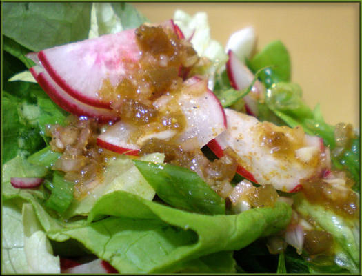 curry vinaigrette