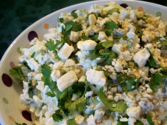 Mexicaanse blauwe kaas koolsalade