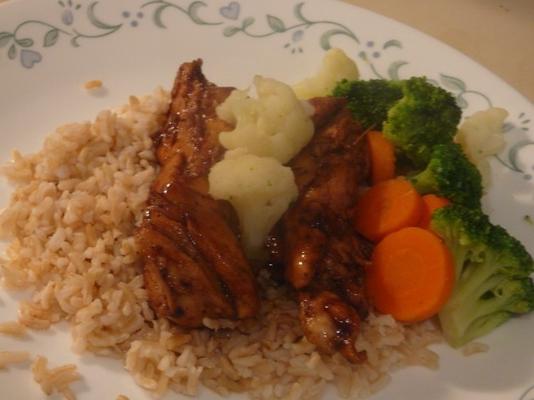 teriyaki gegrilde kip