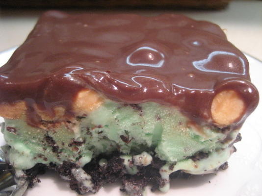 bevroren fudge leuke dag-ijscoupe
