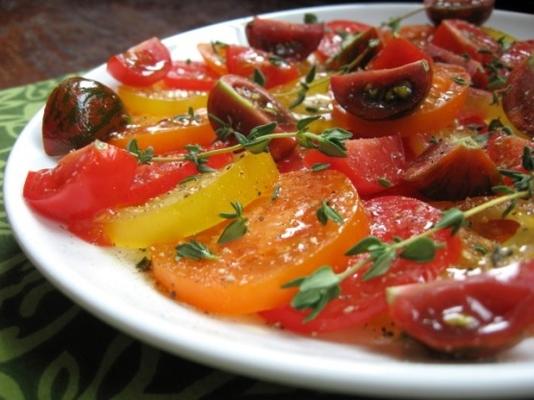 tomaten met citroentijm
