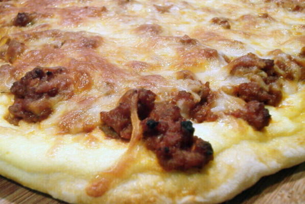 bolognese stijl pan pizza