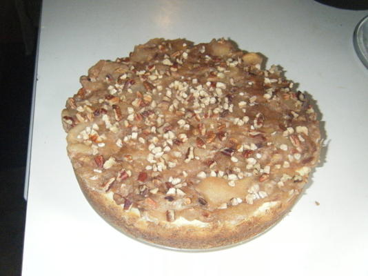 olijven tuin appel praline cheesecake