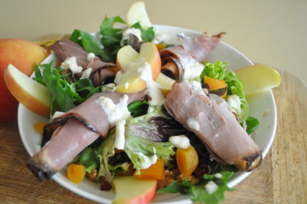 rosbief waldorf salade