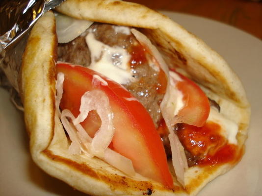 donar kebab sauzen (wit en rood)