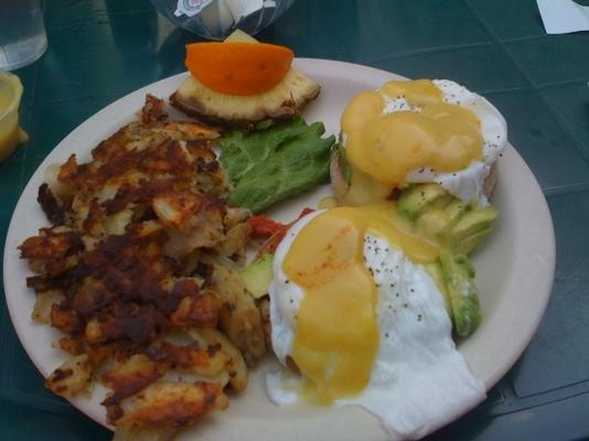 californië style eggs benedict