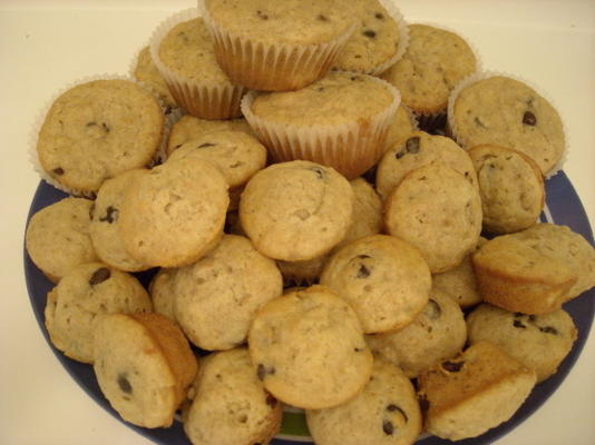 mini muffins van bananen