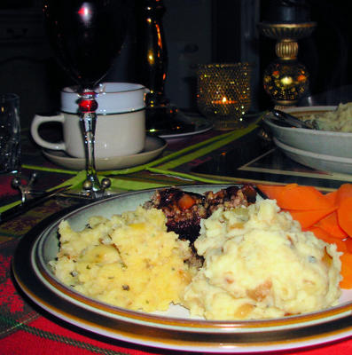 skirlie puree - Schotse aardappelpuree met uien en haver