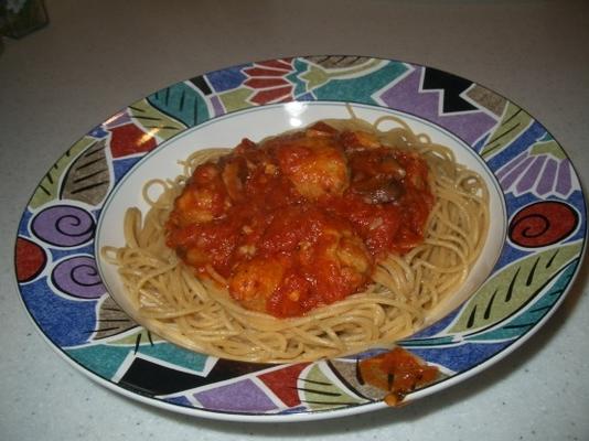 spaghetti met weinig calorieën