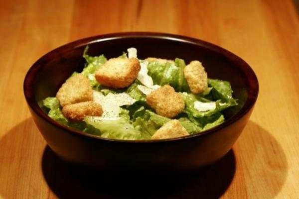 caesar salade van de kat