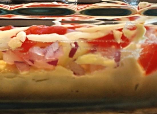 plantaardige hummus dip