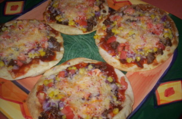 mini Mexicaanse pizza's