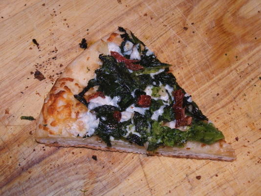 broccoli rabe pizza