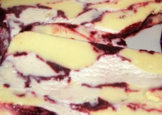 mango, blackberry cassis en vanille-mozaïek