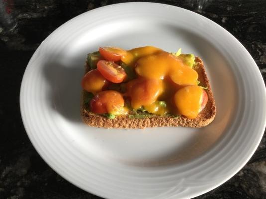 gegrilde avocado toast