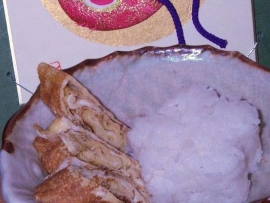 tamago maki (ook tamagoyaki): Japanse loempia
