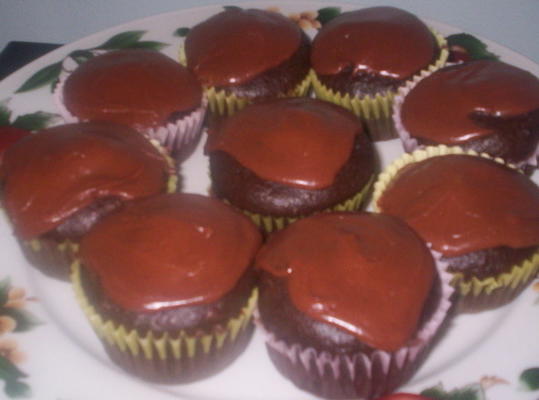 chocolade-kokosnoot cupcakes (licht!)