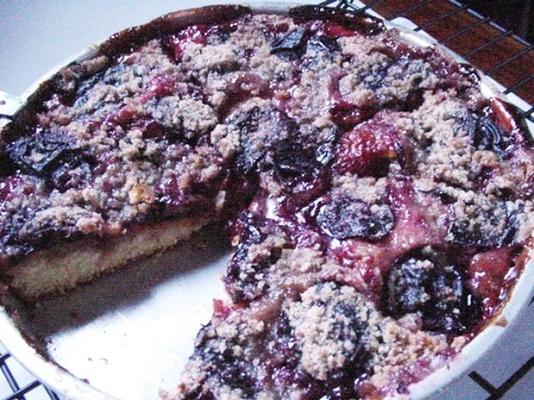 pruim-streusel kuchen