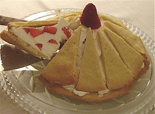 Amerikaanse aardbei shortcake