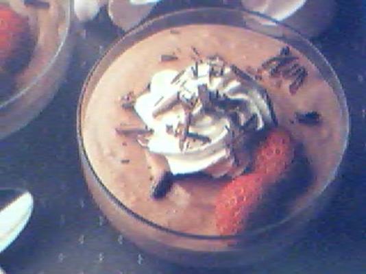 Zwitserse chocolademousse