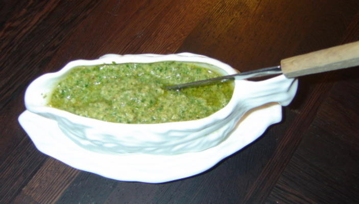 salsa verde (Italiaanse groene saus)