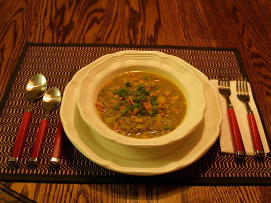 crock pot curry split erwtensoep