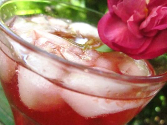 fonkelend roze limonade