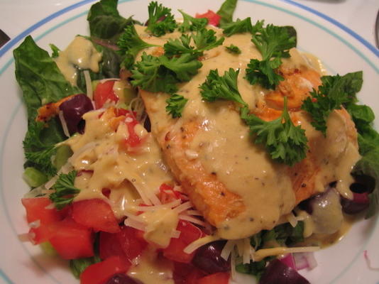 gezonde zalmsalade
