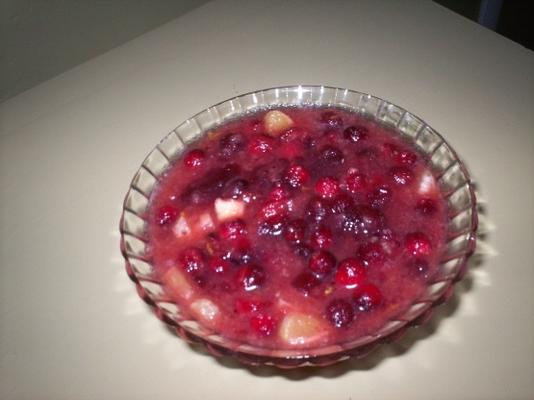 cranberry / sinaasappelsaus