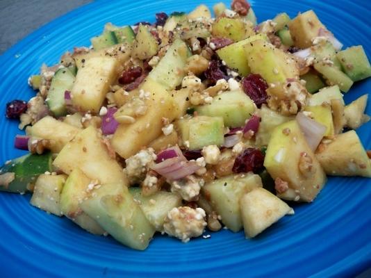 blauwe appelsalade