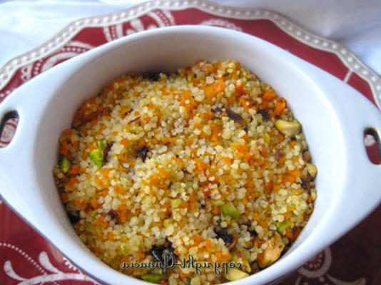 gebakken couscous pilaf