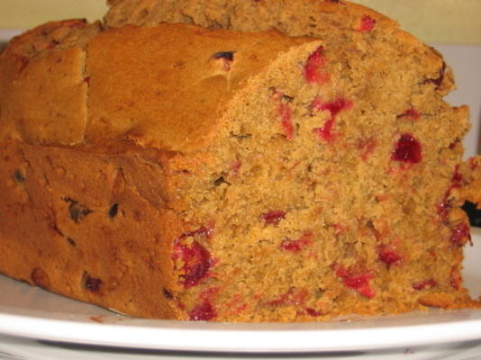 glutenvrij cranberrybrood